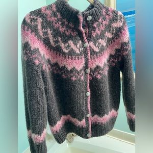 Beautiful Dobrila Hand-knitted Fair Isle Cardigan Sweater